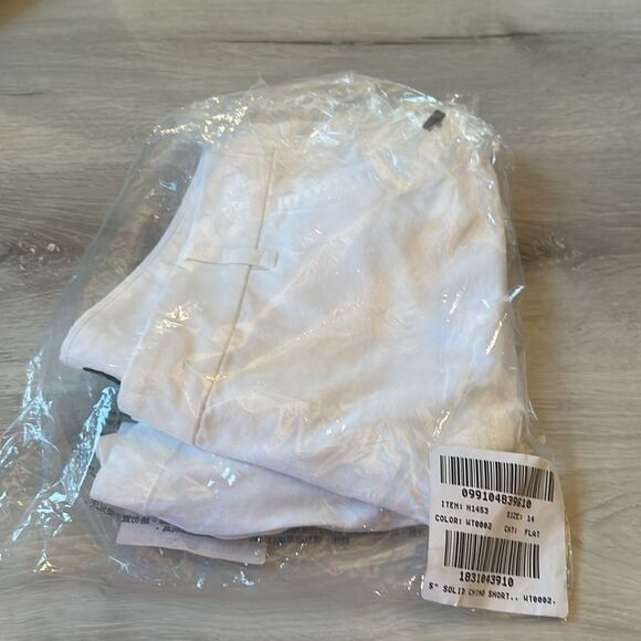 J.Crew 5" classic chino short size 14 white NWT‎ in packaging - Picture 8 of 8